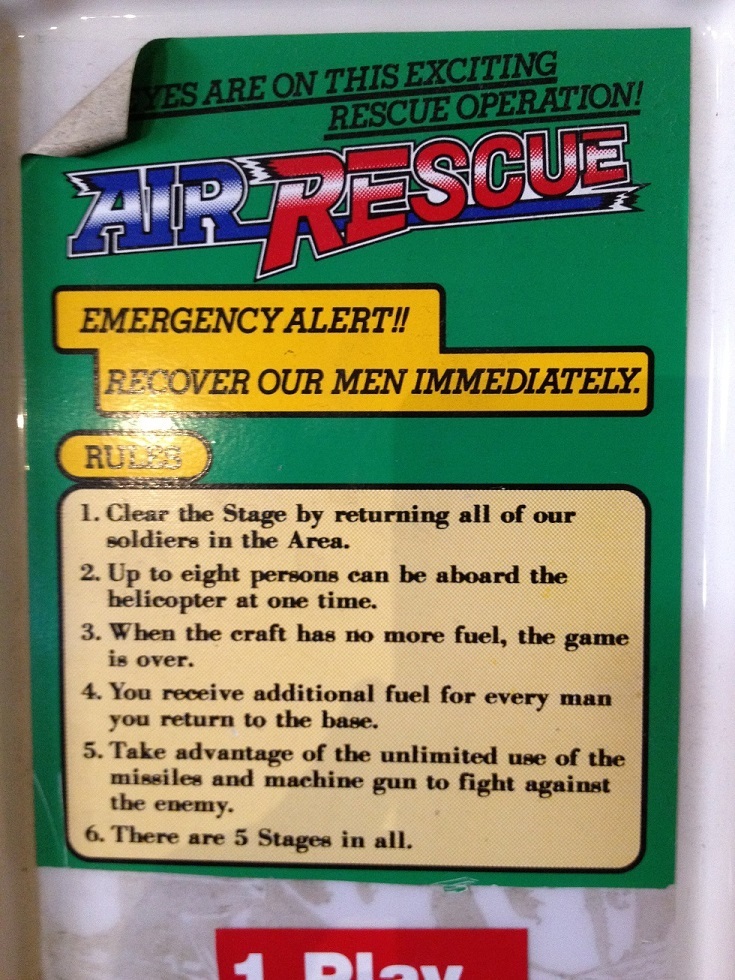 Air Rescue Para Master System (Review Boladão #7) 