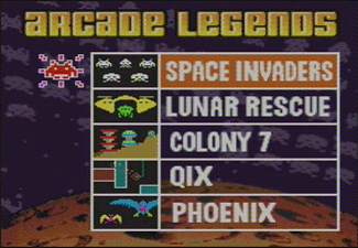 The menu taunts you with the moon background. Guess what? IT'S NOT HERE.