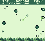 Alice is smarter than the Balloon Fighter. She knows this will not end.