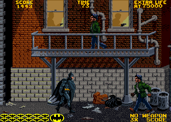 In the Costume Approval Meeting of '86, all the punks in Gotham decided to be colour co-ordinated... But the guys in green got the short straw.