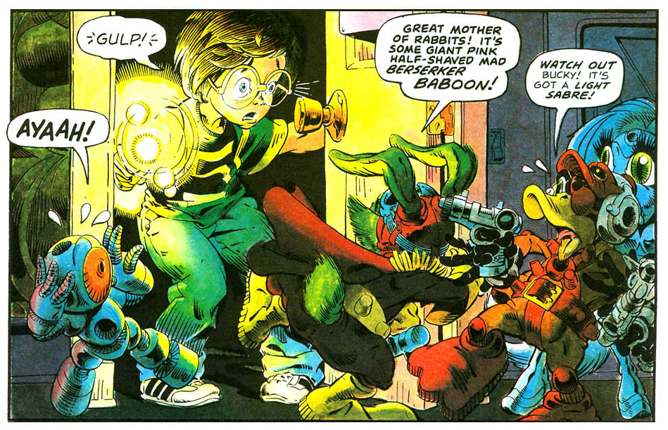 LOOK AT THIS PANEL THIS ART IS SO SICK