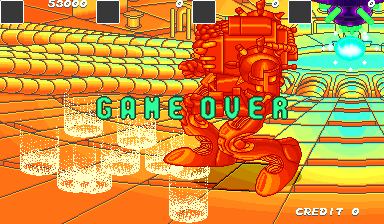 Didn't stage this one.
One of my one-credit runs ended on the final boss.
I'm not still mad, why would I still be mad about this.