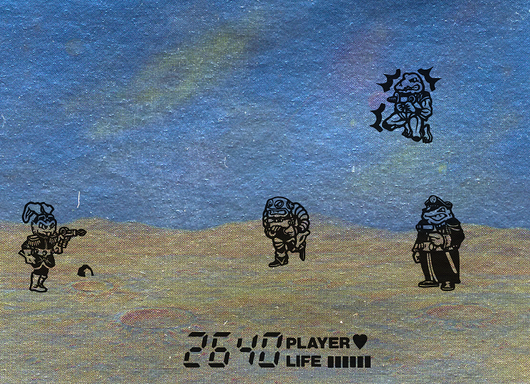 YOU'D BETTER BELIEVE I WENT TO THE TROUBLE OF EMULATING AN LCD GAME JUST FOR ~ONE JOKE~