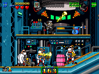 Wearing ridiculous scarves and sunglasses is an important part of working within the mad scientist environment.