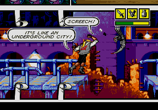 panel-bursting action~!
