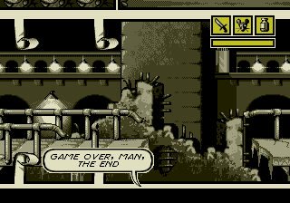 Real talk, back in the '90s if you bought this game or rented it or whatever, did you get a Game Over at this specific screen? It's OK. You can share the pain.