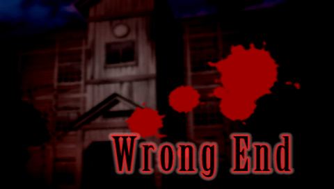 Even the Wrong End screen was better in the first!