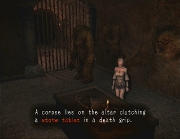 do not take the stone tablet, lest you suffer their curse