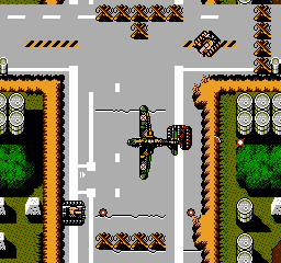 Damn, I just figured it out- the enemies are turning their own runway into rubble! That's awfully nice of them. Saves me a job.