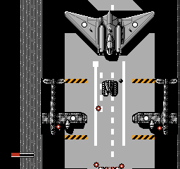 It's a shame to blow up such a sleek lookin' flying machine.
It's not going to stop me blowing it up, I'm just pointing it out.