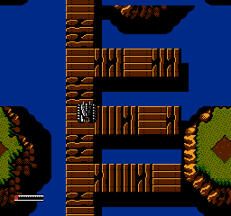 What's odd is that almost every other blocked path in this area has two land mines guarding it, making it completely impossible to bypass them. WHOOPS.