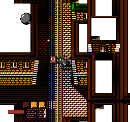 Sadly, what this section is missing is a lift so you can go on the rooftops and just trample over those damn turrets. Using up all my F shots like a punk on 'em is no fun!