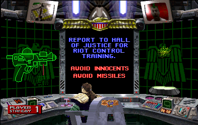 AVOID INNOCENTS! AVOID MISSILES!! AVOID DREDD!!!