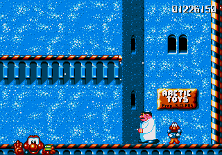 'GET BACK HERE YOU FAT BASTARD! I'VE CHASED YOU ALL OVER THIS PISSING TOY FACTORY AND YOU ARE *NOT* ESCAPING AT THE LAST MINUTE!!'