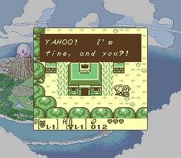 If you thought I would mention Link's Awakening and not, somehow, shoehorn a shot of the YAHOO lady onto the page, you don't know me very well.
She's fine, and you?!