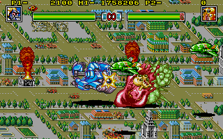 Cyber Woo has just farted- check out the sparks coming out of his ass- and it's a beauty!