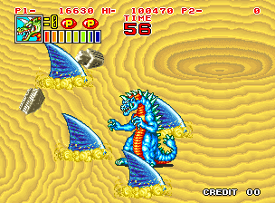 And now they're throwing in the sand sharks as well? Oh, well fuck you too, SNK!