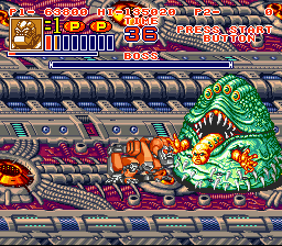 Cyber Woo is inspecting Famardy to see whether he's bigger or smaller than the Neo-Geo version.