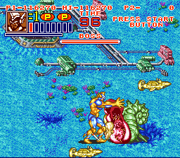 Can I be honest with you for a second? This really looks obscene. What is Atomic Guy doing to poor Aqua Slug?