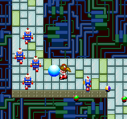 The robots are still programmed for pushing and shoving.