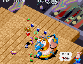 I've only just noticed that, among other things, the giant chicken is wearing a top-hat. It adds +5 to his charisma.