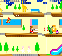 I love the Fire Alien in this game. He always looks so happy, so cheery.