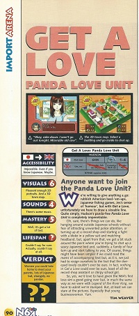 Only N64 Mag were brave enough to tackle impenetrable Japanese love sims.