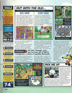 To tell you the truth, I'm not a fan of Mario Party. Mostly because you can't cheat like in Monopoly.