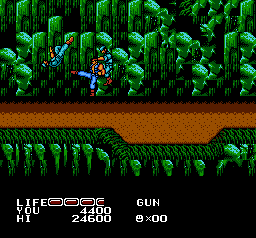 I'm still trying to figure out what the background is supposed to be here. Really, REALLY mossy rocks? Deformed trees? The entrance to the home of Major Mucus? Help us out here.