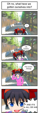 'Hello~! For once with this April Fools' Day malarky, it's me doing the captions! And by 'me' I mean Sarah S. Sowertty, official mascot of Gaming Hell! Ed always gets to have the fun this time of year, so it was about time I got in on the action too. Teehee~! It's gonna be a bit weird and silly, but stay with me, OK?'