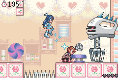 ELECTRIC MIXER DEMON (not even the strangest thhing zakennas have possessed, one of the very first episodes has a vacuum taken over, and nagisa kicks it so hard that when it turns back to normal, her boot imprint is still there as the salesman tries to sell it. good.)