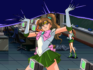 IRONY: You don't actually see Jupiter throw the rock.