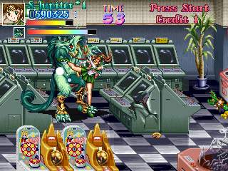 For destroying the holy place that is the arcade, the sentence is... DEATH!