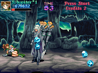 Jupiter's really not sure if it's worth the effort for her to get up and fight these losers.