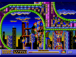 This is probably the most Sonic-esque screenshot we took, so yep, that's gettin' used for sure.