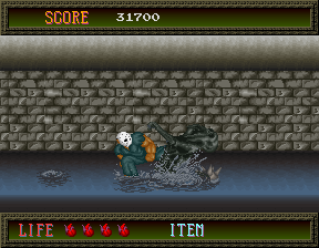 Now that's how we really take out water demons. No fucking about with wooden planks, just a kick right in the solar plexis.