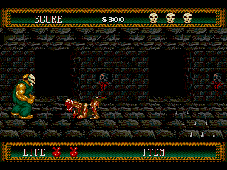 'Check it out, Rick! We've even got special sprites just for being split in half! Isn't that neat? Huh? You're not impressed? You're... Oh. You're just going to kick me in the face, aren't you :(