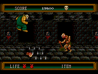 'Aw, c'mon Rick, don't be like this. Only doin' my job! I got mouths to feed! Well, OK, just the one mouth- mine- but, y'know... Oh. You're going to punch me so hard my arm falls off, aren't you :('