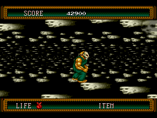 BEHOLD, THE LAND OF THE DEAD. LOTS OF FACES HERE.