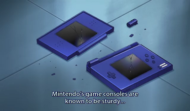 Now, if you dropped a Game Gear from the same height...
