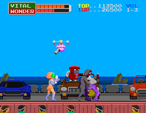 She's doing the thing! From the thing!!