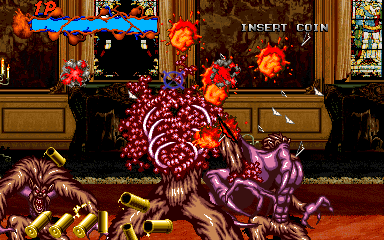 That's gonna leave one hell of a mess on the rug. You can never get blood stains out of those things, you know!