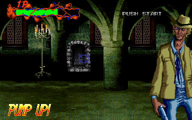 Charles doesn't seem impressed with this secret door.